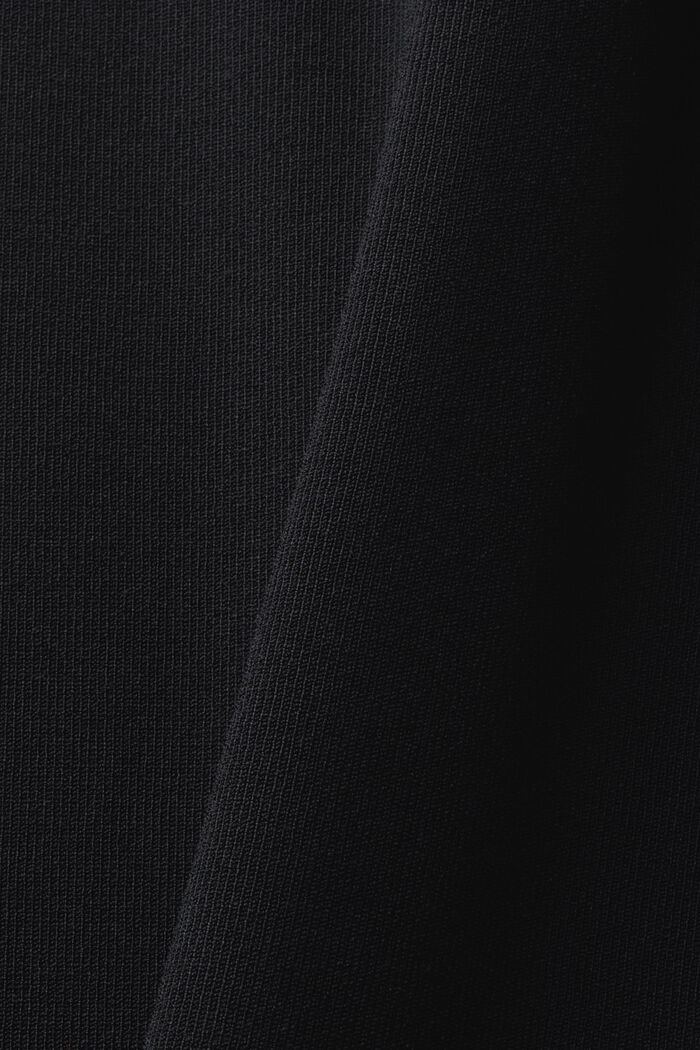 Pletené minišaty bez rukávů, BLACK, detail image number 4