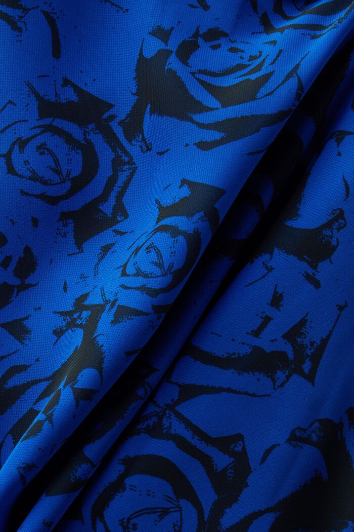 Nařasená šifonová sukně s potiskem, BRIGHT BLUE, detail image number 5