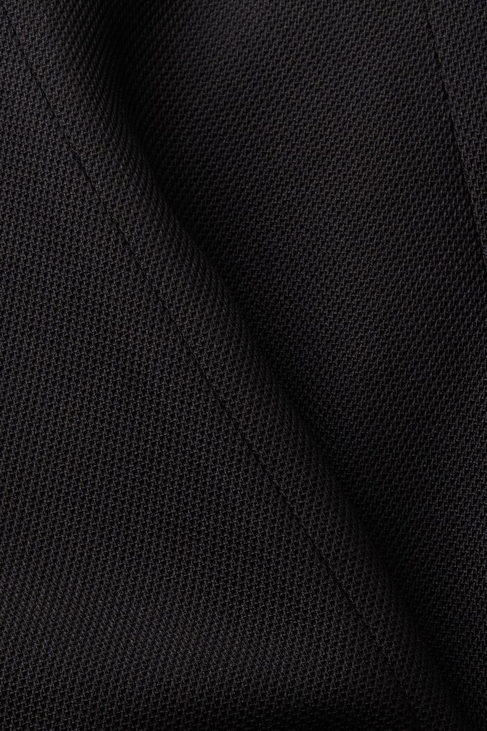 Kabát s límcem s obrácenými klopami, BLACK, detail image number 5