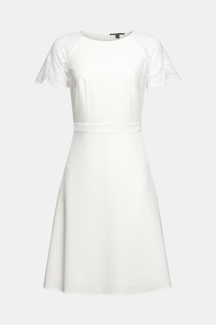 Šaty s krajkovými rukávy, OFF WHITE, detail image number 6