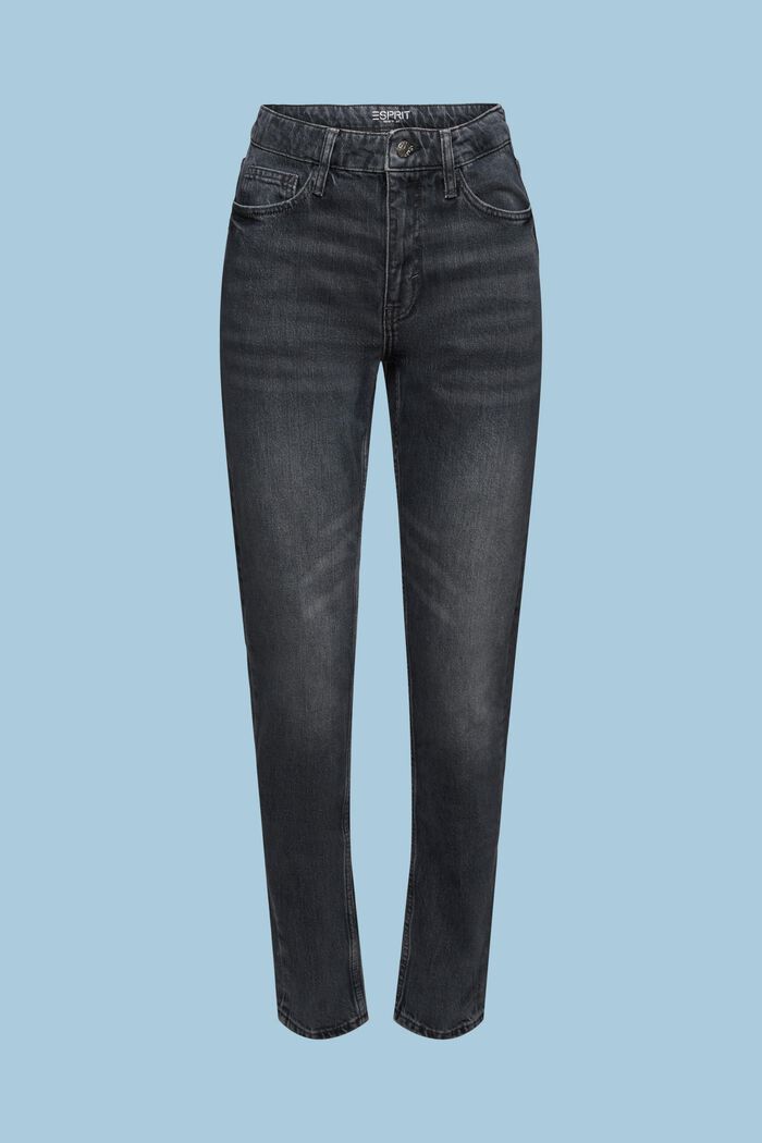 Klasické džíny v retro stylu, BLACK MEDIUM WASHED, detail image number 6