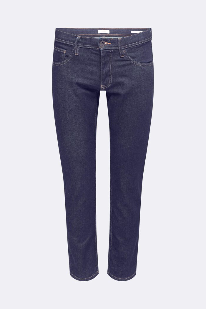 Strečové džíny s bio bavlnou, BLUE RINSE, detail image number 7
