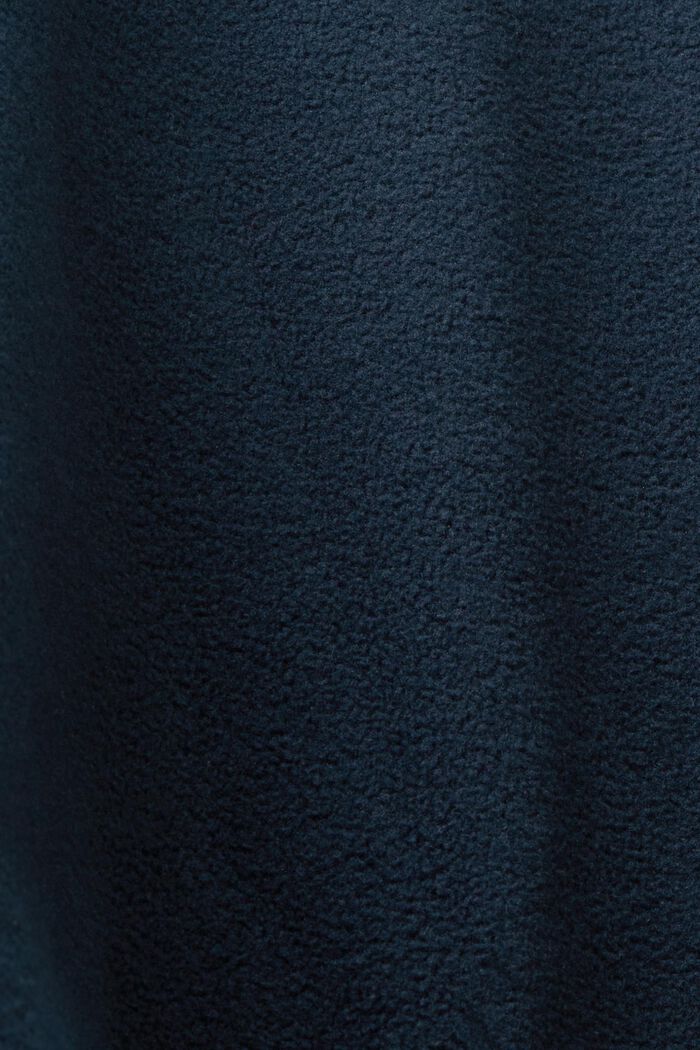 Flísová mikina s kapucí, PETROL BLUE, detail image number 5