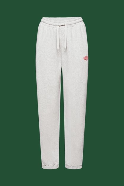 Teplákové kalhoty s logem, z bio bavlny