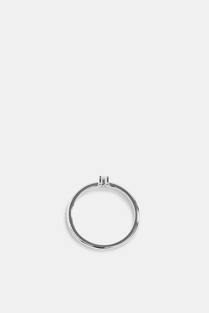 Prsten se zirkony, sterlingové stříbro, SILVER, detail image number 0