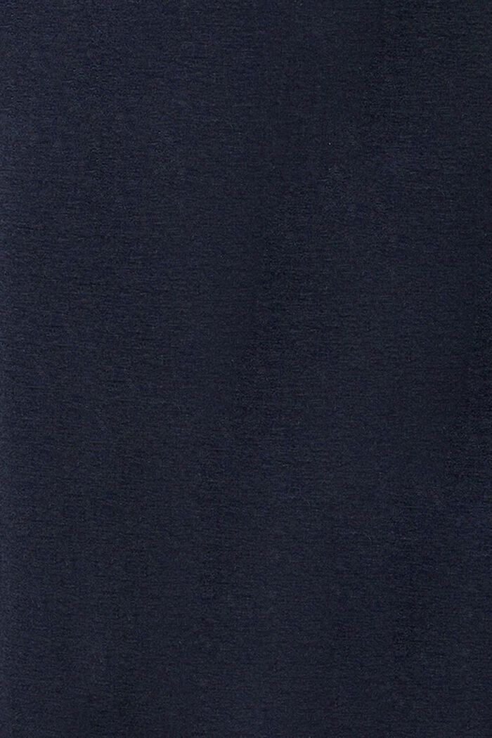 Kalhoty z kompaktní teplákoviny s pásem přes bříško, NIGHT SKY BLUE, detail image number 2