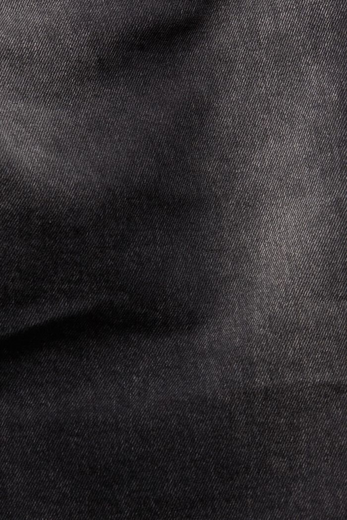 Strečové džíny se sepraným vzhledem, BLACK MEDIUM WASHED, detail image number 6