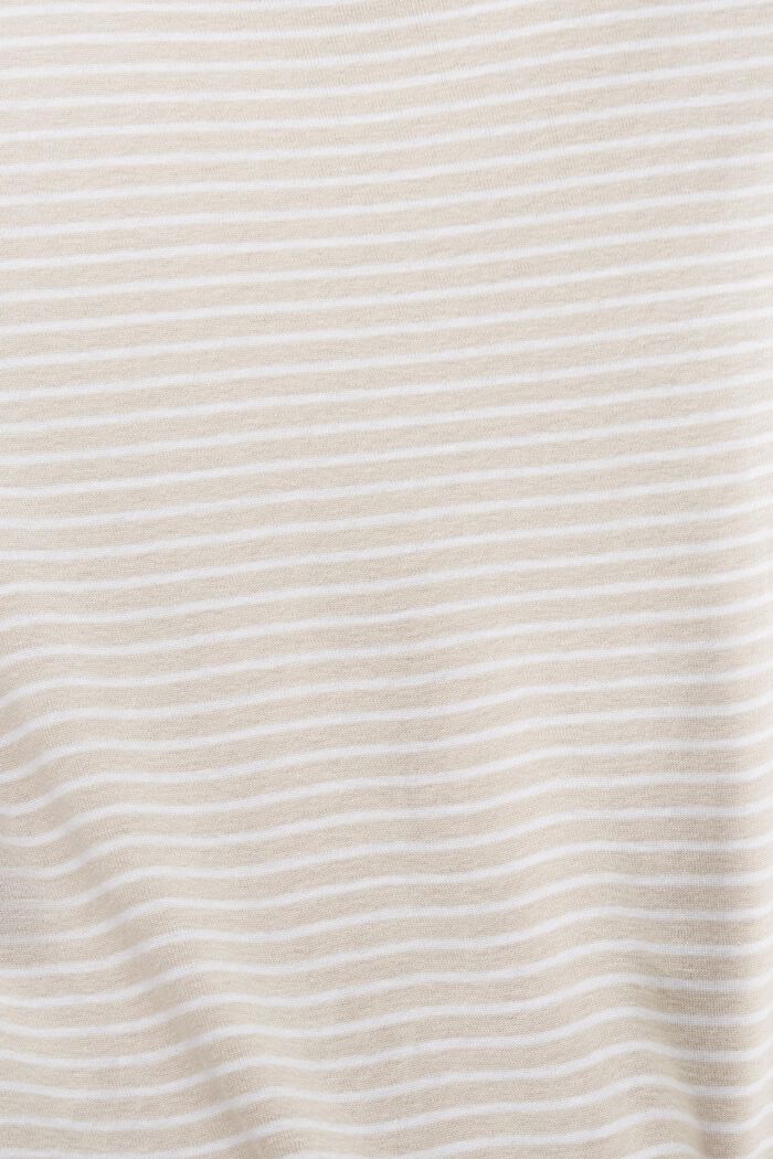 Bavlněné tričko, 2 ks v balení, LIGHT TAUPE, detail image number 4
