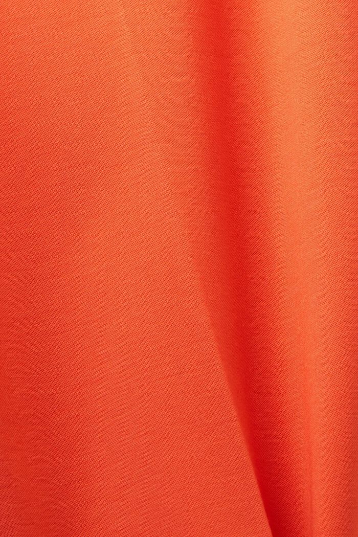Kalhoty s vysokým pasem a opaskem, ORANGE RED, detail image number 5