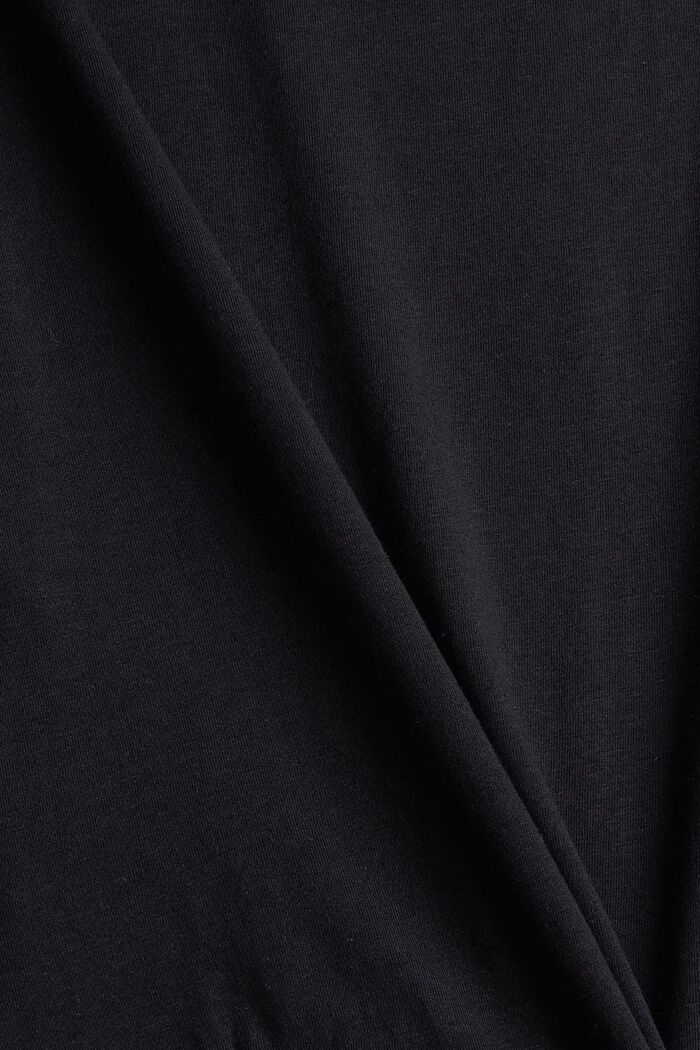 2 ks v balení: basic tričko, směs s bio bavlnou, BLACK, detail image number 5