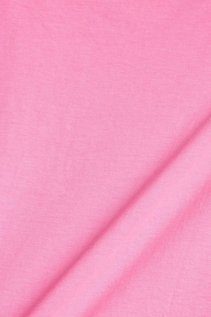 Tričko s potiskem, bio bavlna, PINK, detail image number 4