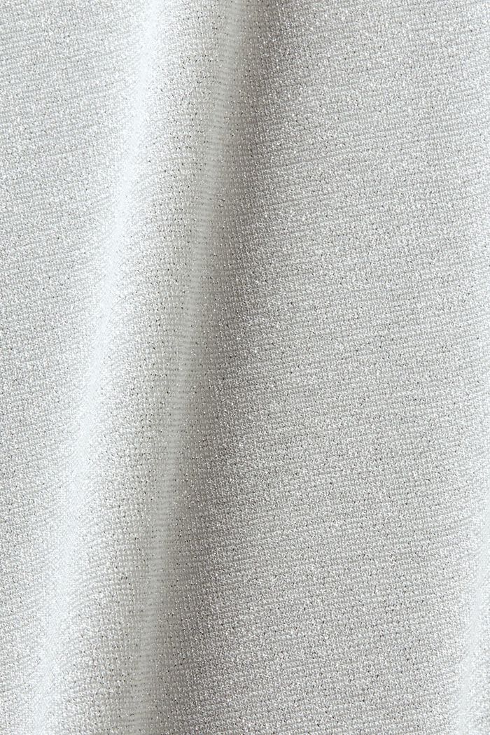 Tričko s přízí lamé, SILVER, detail image number 6