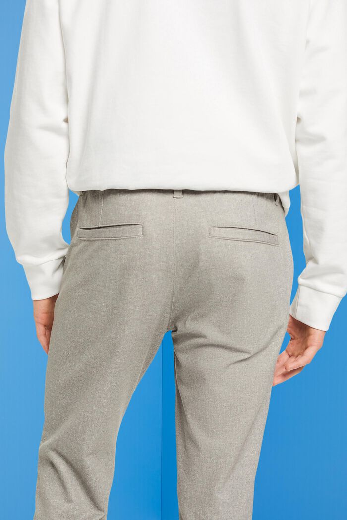 Elegantní kalhoty v joggingovém stylu, MEDIUM GREY, detail image number 2