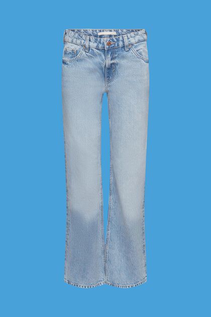 Rozšířené retro džíny se středně vysokým pasem