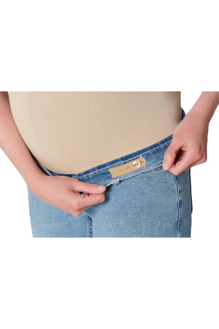 Skinny Fit džíny s pásem přes bříško, LIGHTWASH, detail image number 2