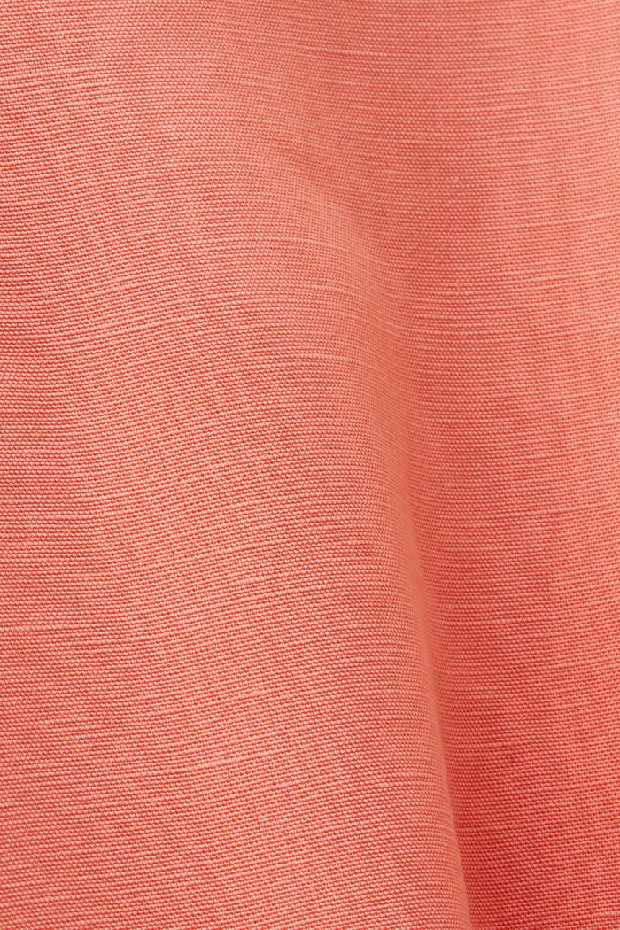 Blejzr s paličkovanou krajkou, TENCEL™, CORAL, detail image number 5