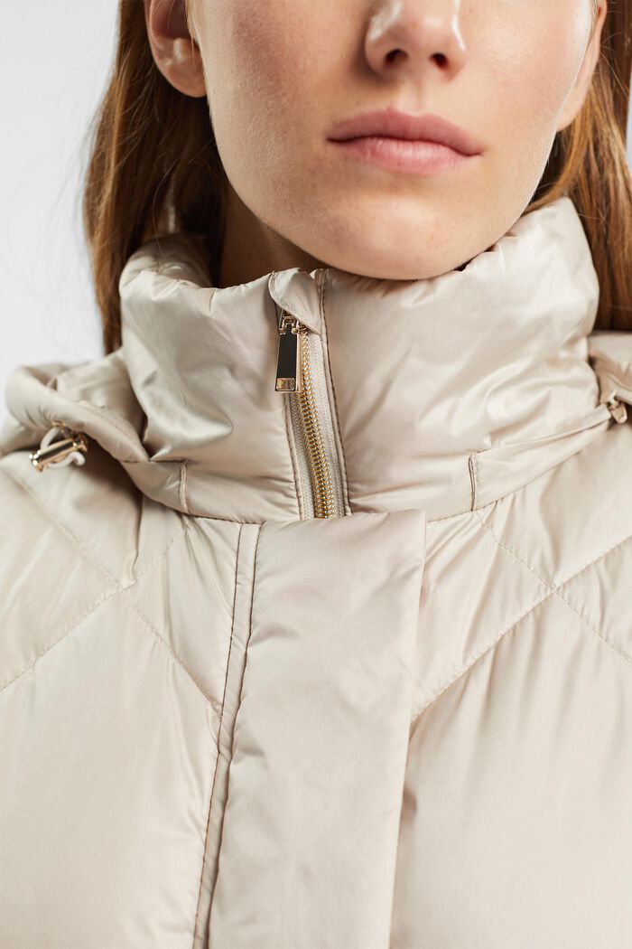Prošívaná vesta s dlouhým střihem, ICE, detail image number 0