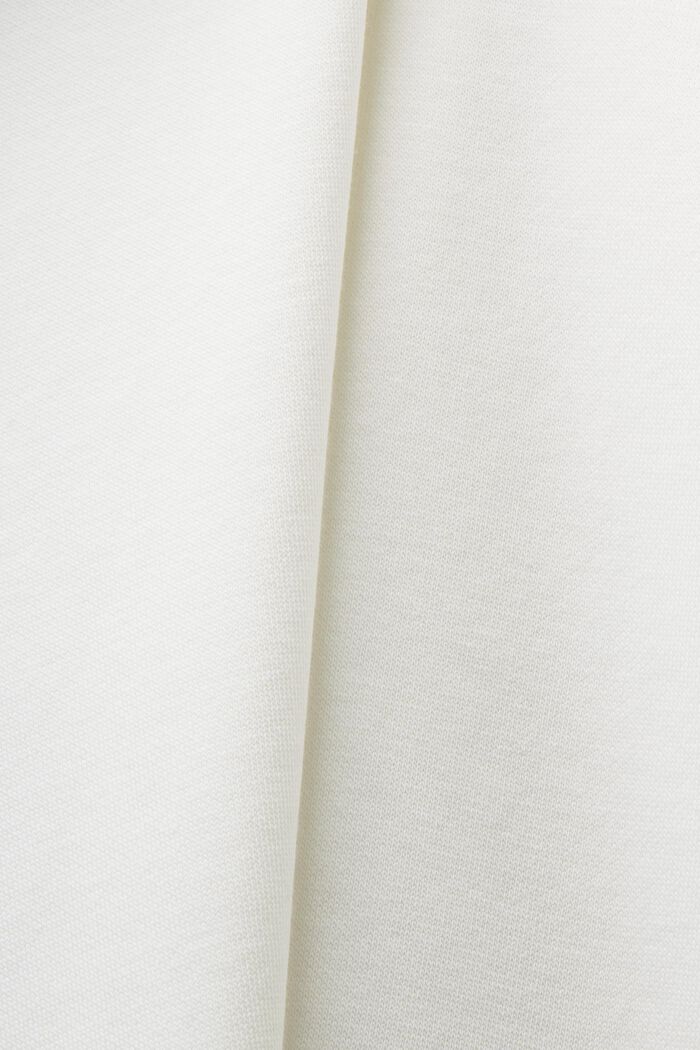 Mikina ze směsi s bavlnou, OFF WHITE, detail image number 5