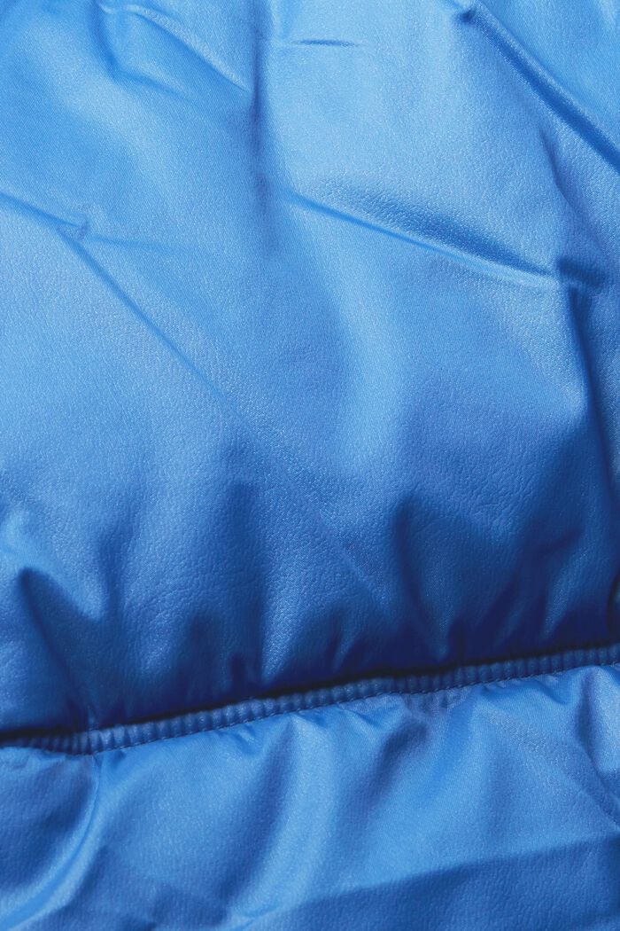 Prošívaná bunda s odepínací kapucí, BLUE, detail image number 1