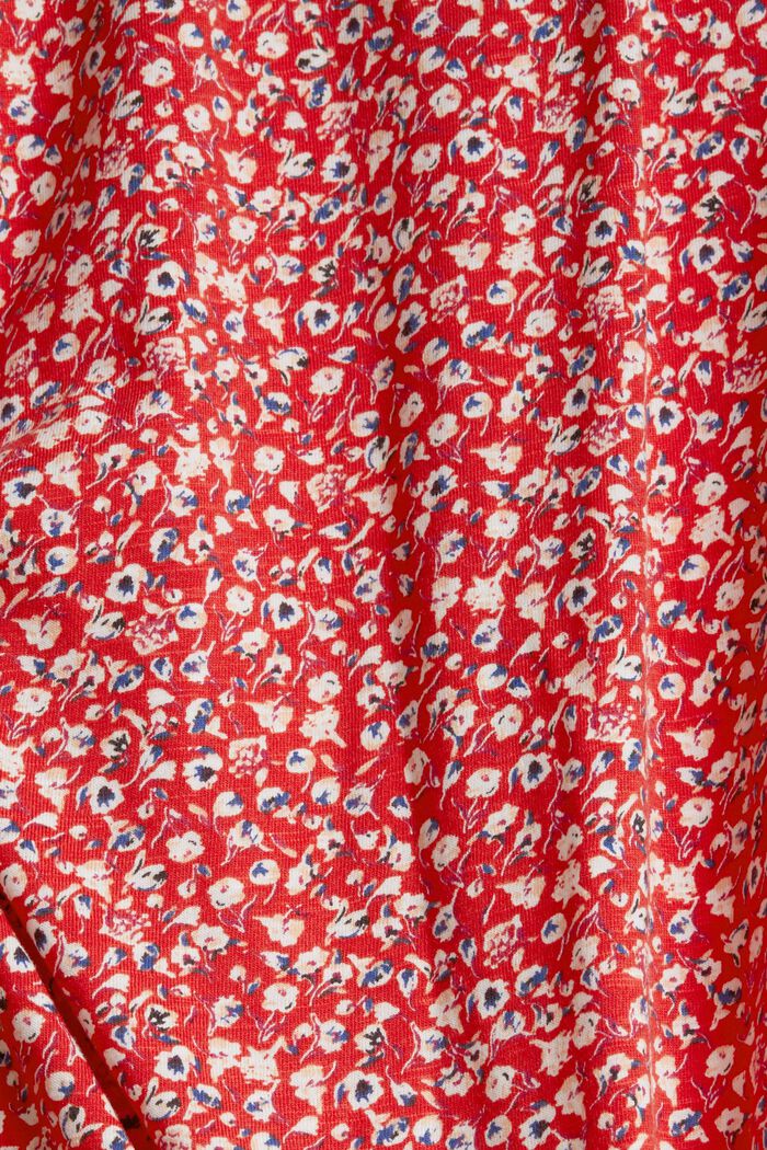 Tričko s dlouhým rukávem a ze směsi s bio bavlnou, RED, detail image number 1