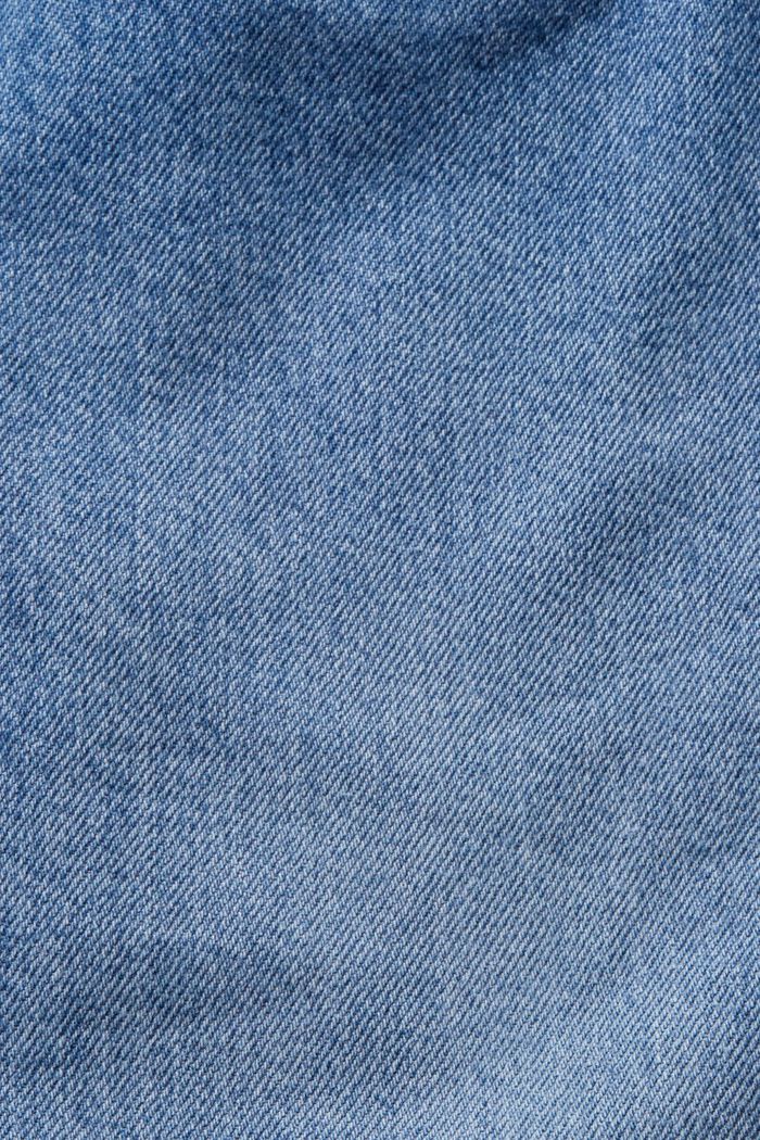 Retro klasické džíny s vysokým pasem, BLUE MEDIUM WASHED, detail image number 5