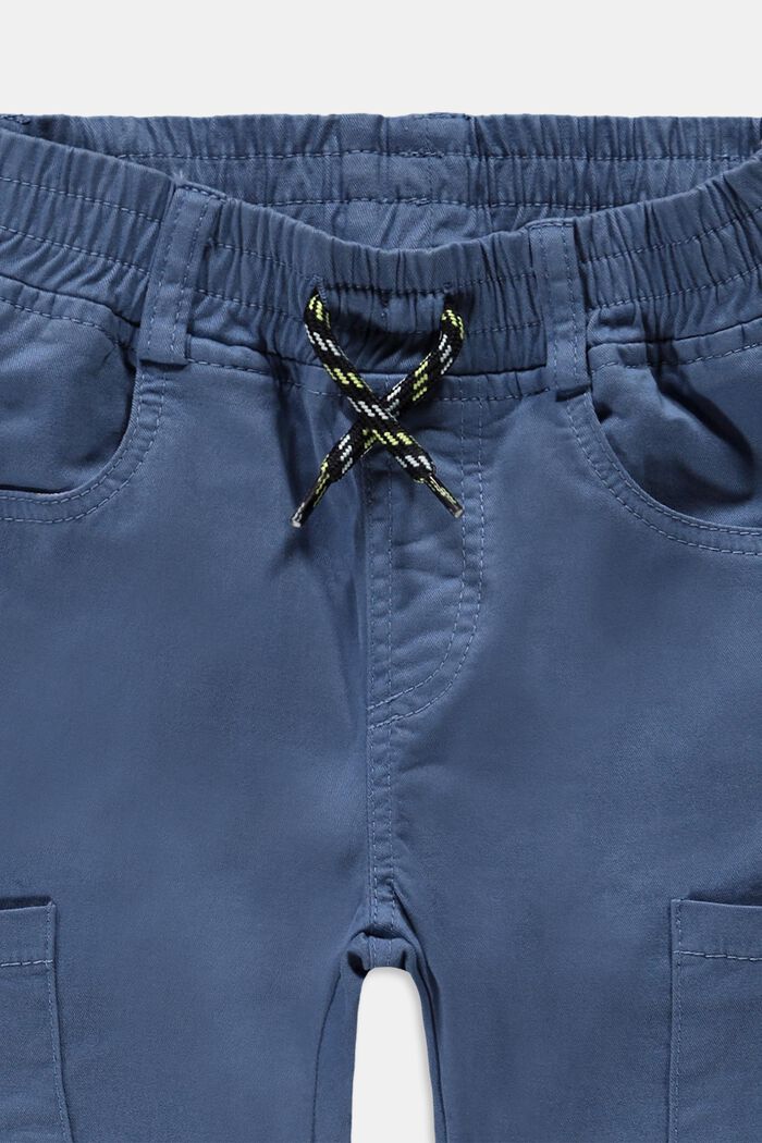 Pants woven, GREY BLUE, detail image number 1