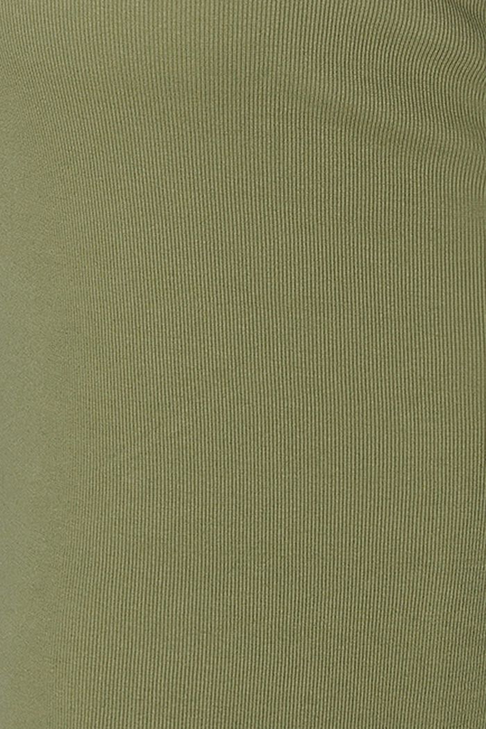 MATERNITY 2dílná souprava topu a sukně, OLIVE GREEN, detail image number 3
