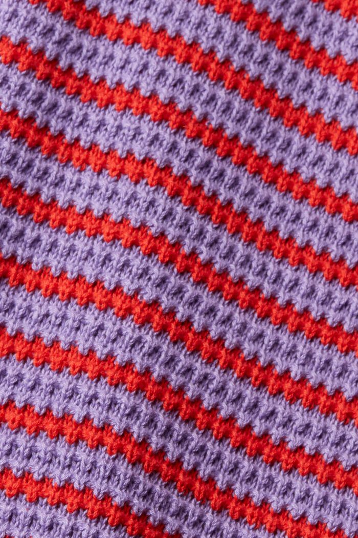 Pletený pulovr s texturou, RED, detail image number 1