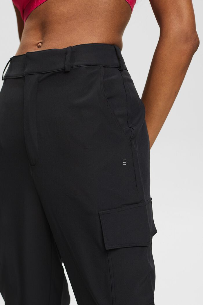 Cargo joggingové kalhoty, BLACK, detail image number 4