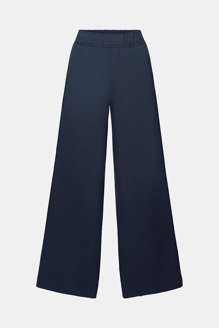 Kalhoty se širokými nohavicemi, bez zapínání, PETROL BLUE, detail image number 6