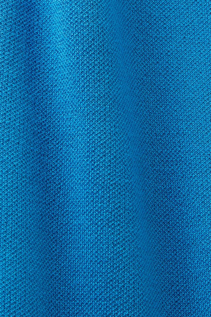 Plisované tričkové minišaty, BLUE, detail image number 5