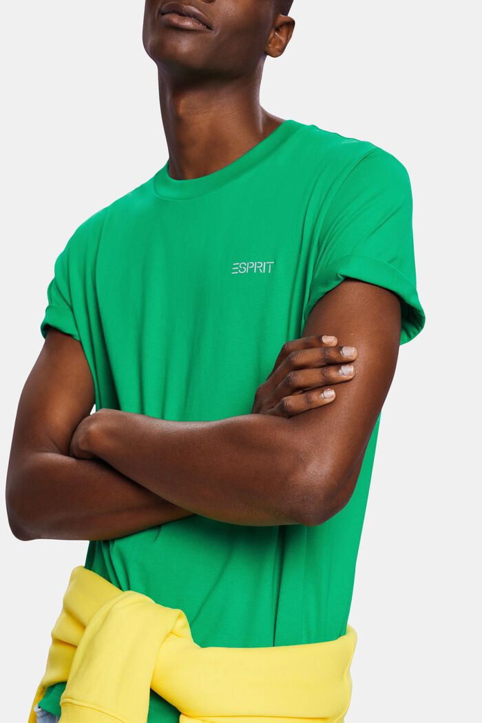 Unisex tričko s logem, GREEN, detail image number 3