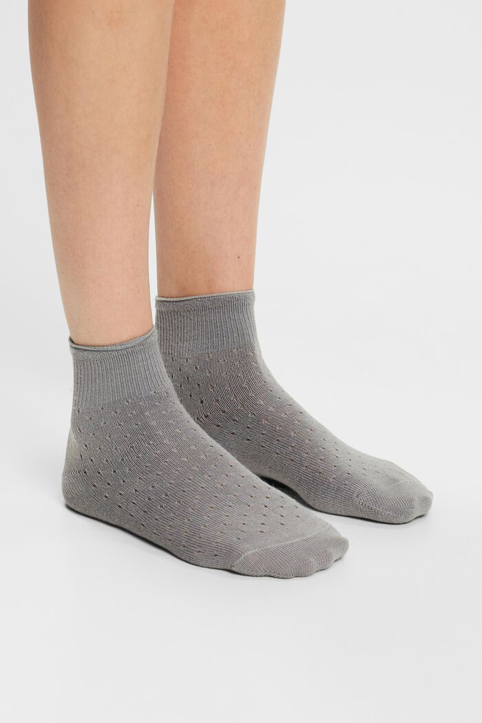 2 páry ponožek z vlněné směsi, HEMATITE, detail image number 1