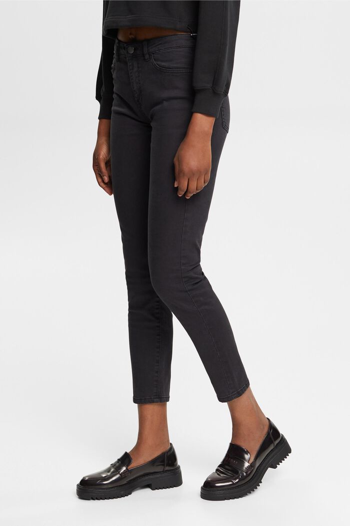 Strečové skinny džíny, BLACK, detail image number 1