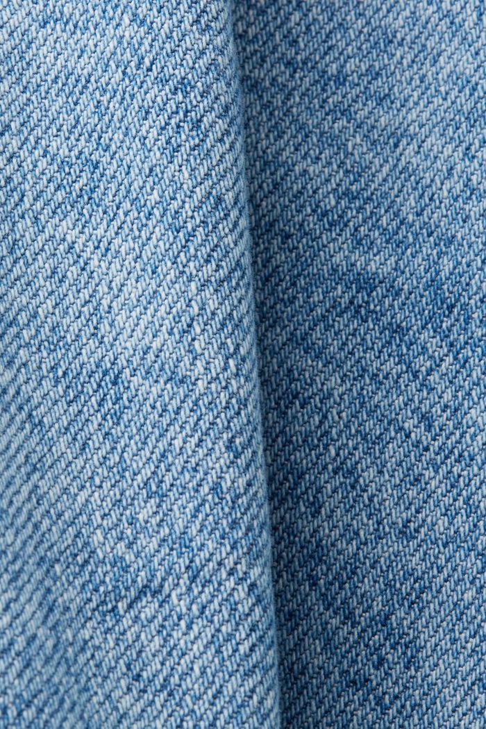 Ovesize džínová bunda, 100% bavlna, BLUE MEDIUM WASHED, detail image number 5