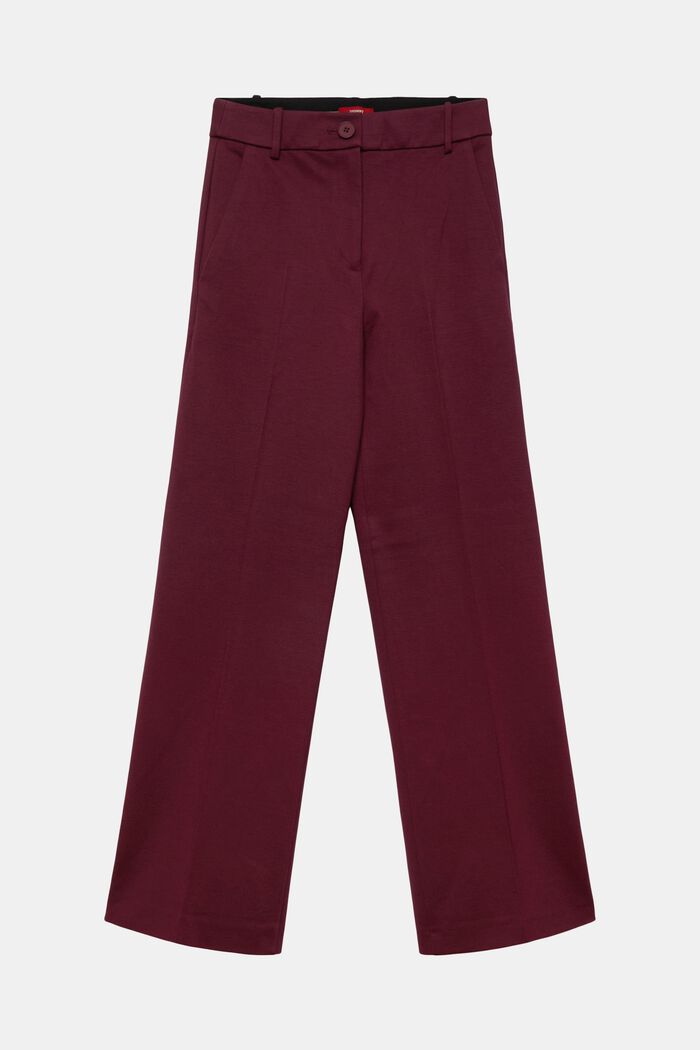 SPORTY PUNTO mix & match kalhoty s rovnými nohavicemi, AUBERGINE, detail image number 6