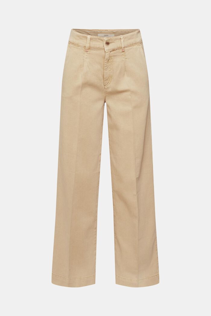 Kalhoty s širokými nohavicemi a s podílem konopí