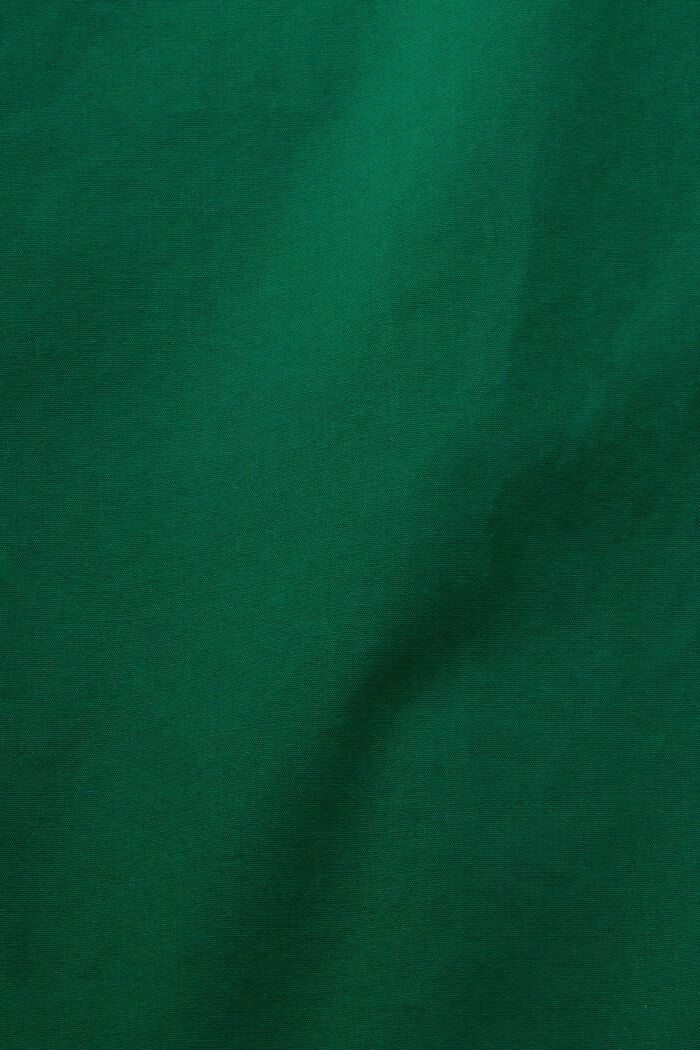 Košile z bavlněného popelínu, DARK GREEN, detail image number 4