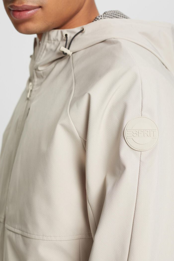 Softshellová bunda s kapucí, SAND, detail image number 3