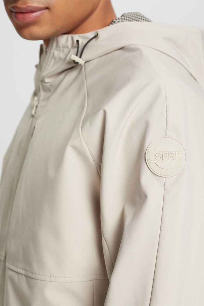 Softshellová bunda s kapucí, SAND, detail image number 3