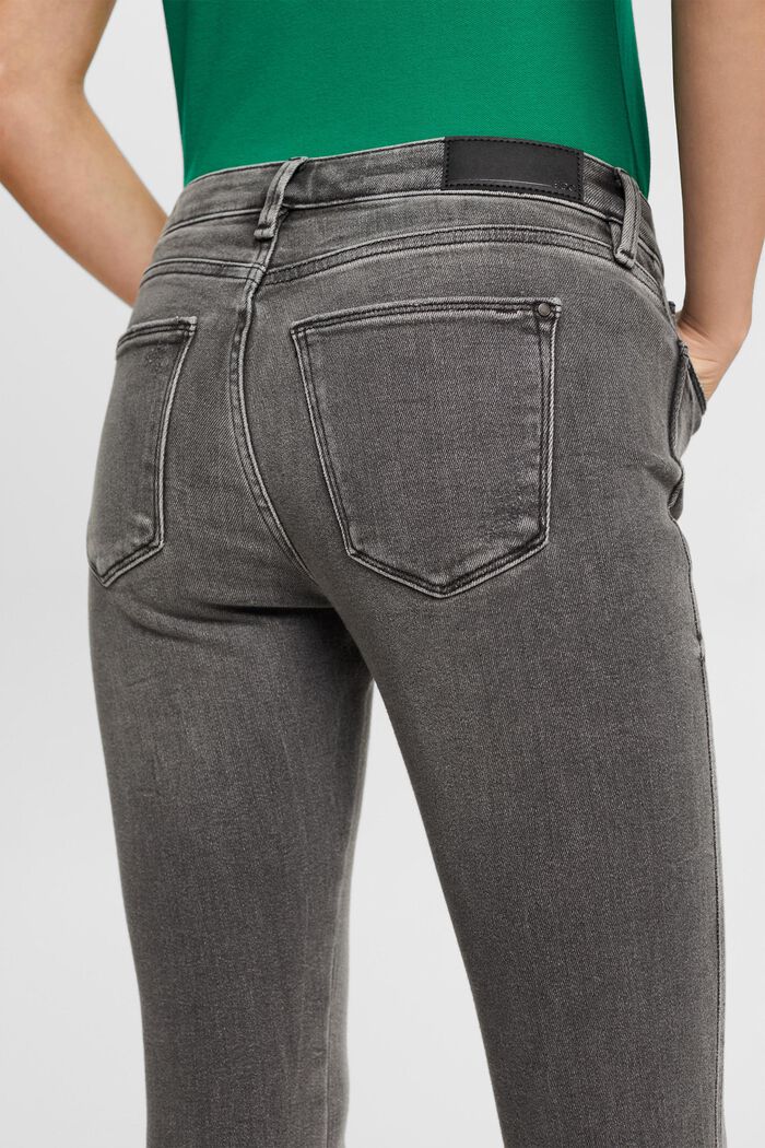Strečové džíny s úzkým střihem Slim Fit, GREY MEDIUM WASHED, detail image number 5