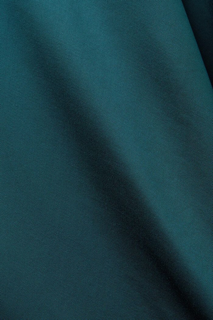 Saténová midi sukně, EMERALD GREEN, detail image number 4