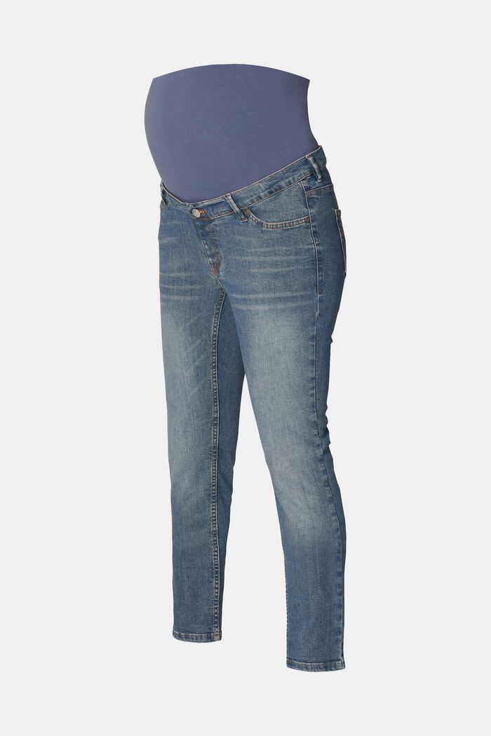 MATERNITY zkrácené skinny džíny, MEDIUM WASHED, detail image number 0