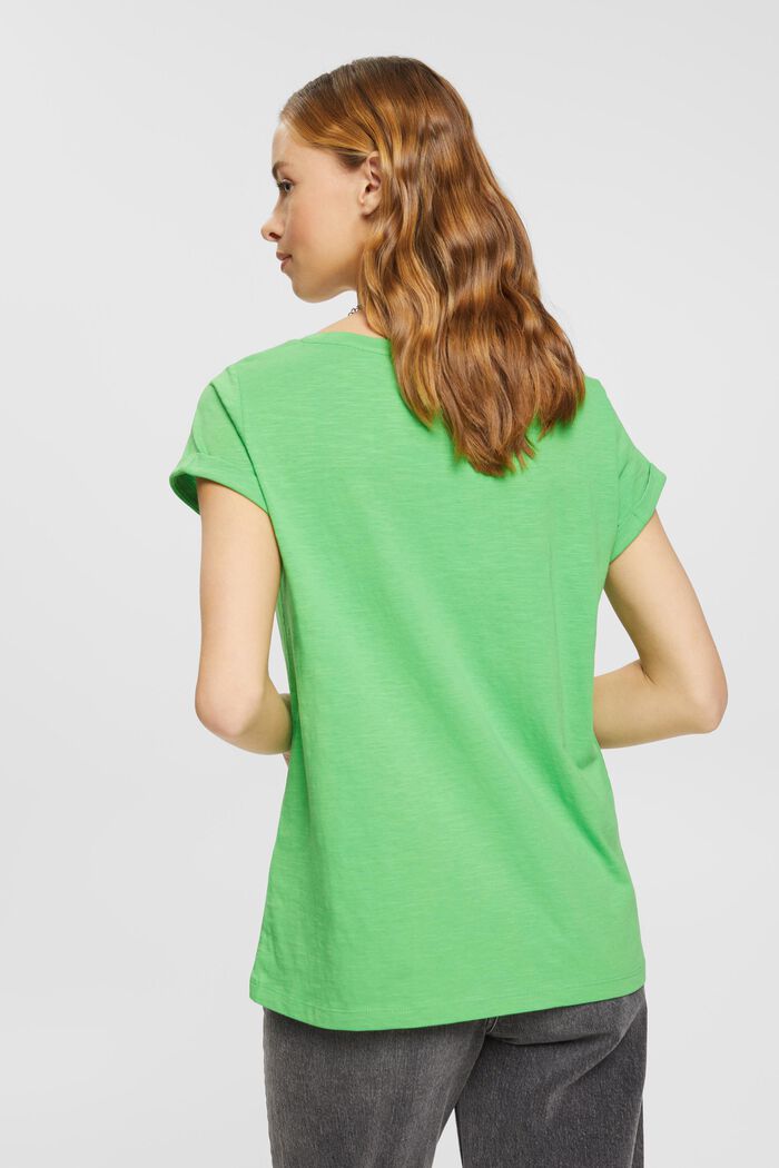 Jednobarevné tričko, GREEN, detail image number 3