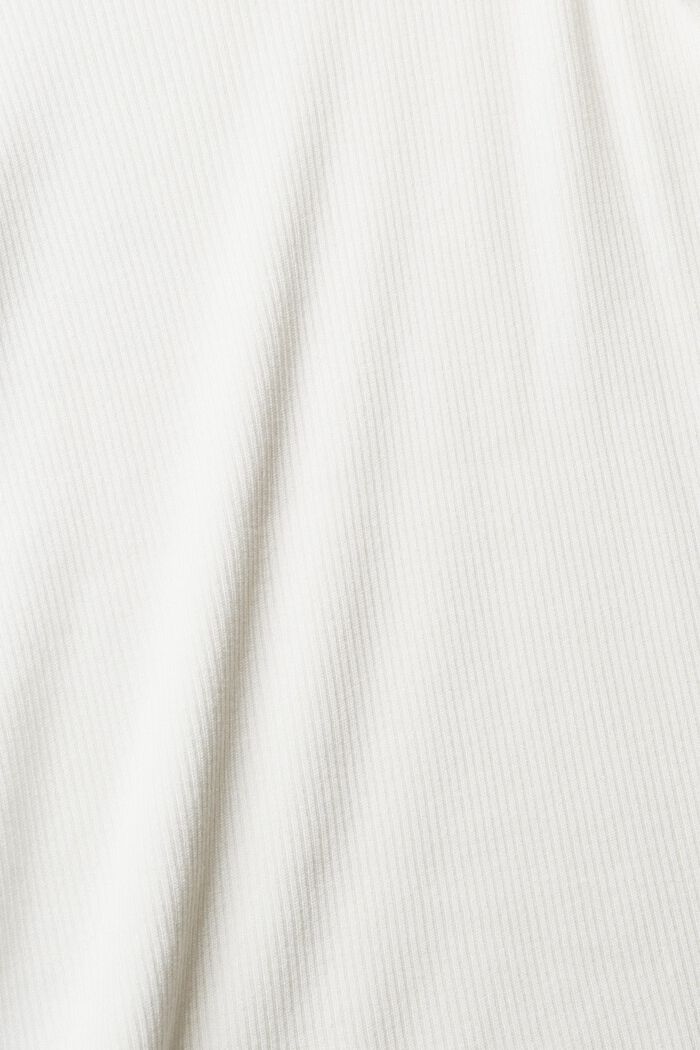 Žebrový pulovr, LENZING™ ECOVERO™, OFF WHITE, detail image number 1