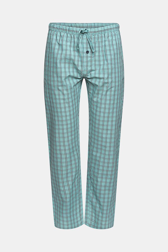 Kárované pyžamové kalhoty z bavlny