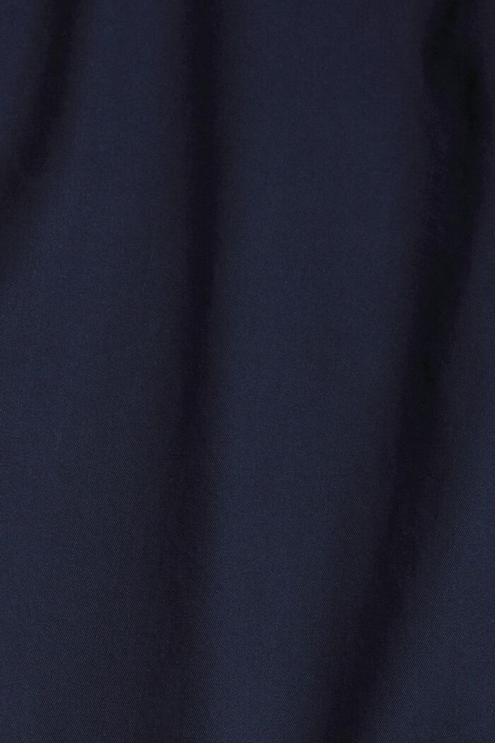 Šortky s pasem na gumu, 100% bavlna, NAVY, detail image number 1