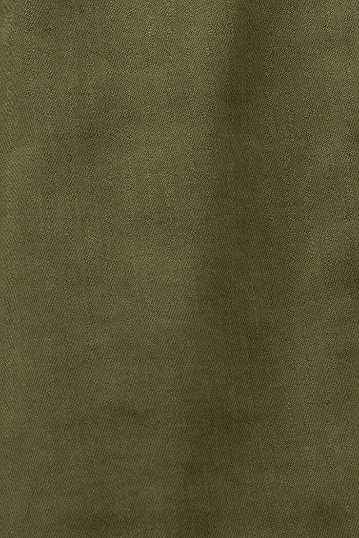 Strečové kalhoty s bio bavlnou, KHAKI GREEN, detail image number 6