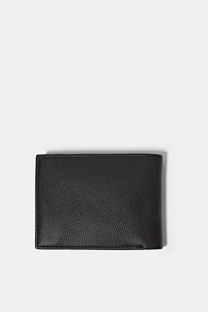Kožená peněženka, BLACK, detail image number 1