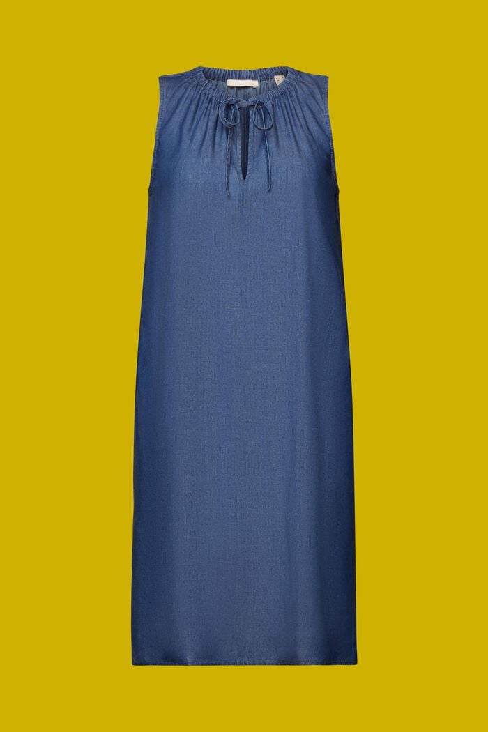 Dresses light woven, BLUE LIGHT WASHED, detail image number 5
